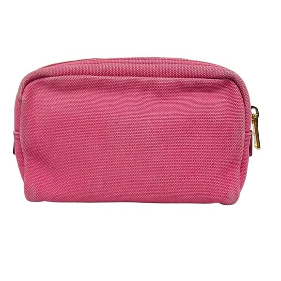 PRADA - Pink Canvas Pouch 132-072125 - Picture 2 of 6